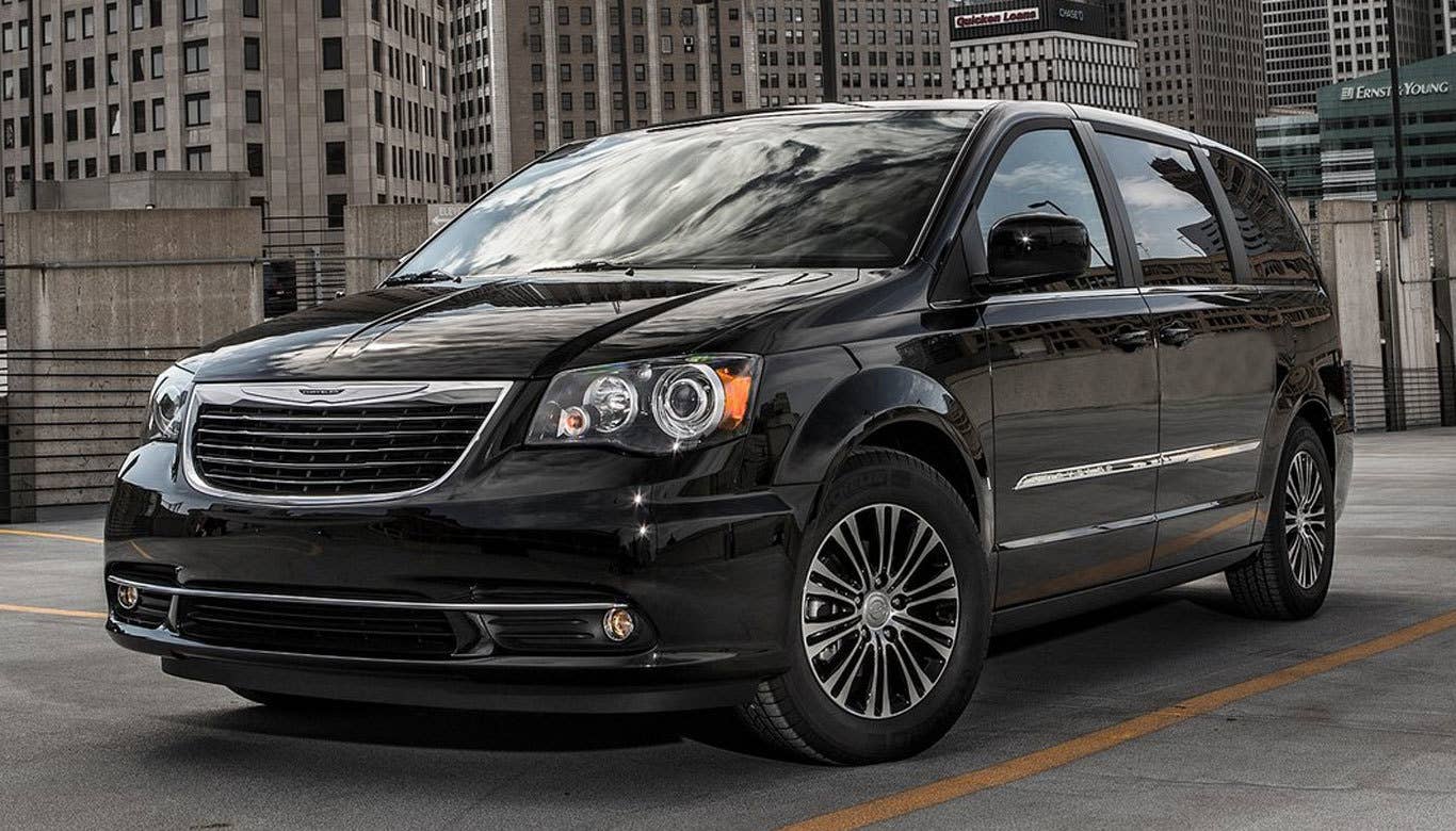 Sticker Price: $30,765 - $41,995 Invoice Price: $29,534 - $39,865 Fuel Economy: 17 mpg City, 25 mpg Highway  Considering the other American automakers don't offer a minivan, the Chrysler Town & Country/Dodge Grand Caravan basically get this pick by default. All in all, though, they are great family vehicles, with comfy interiors and super high levels of versatility.  Research the Chrysler Town & Country Chrysler Town & Country Overview Chrysler Town & Country Photos & Information Chrysler Town & Country Local Dealer Price Quote