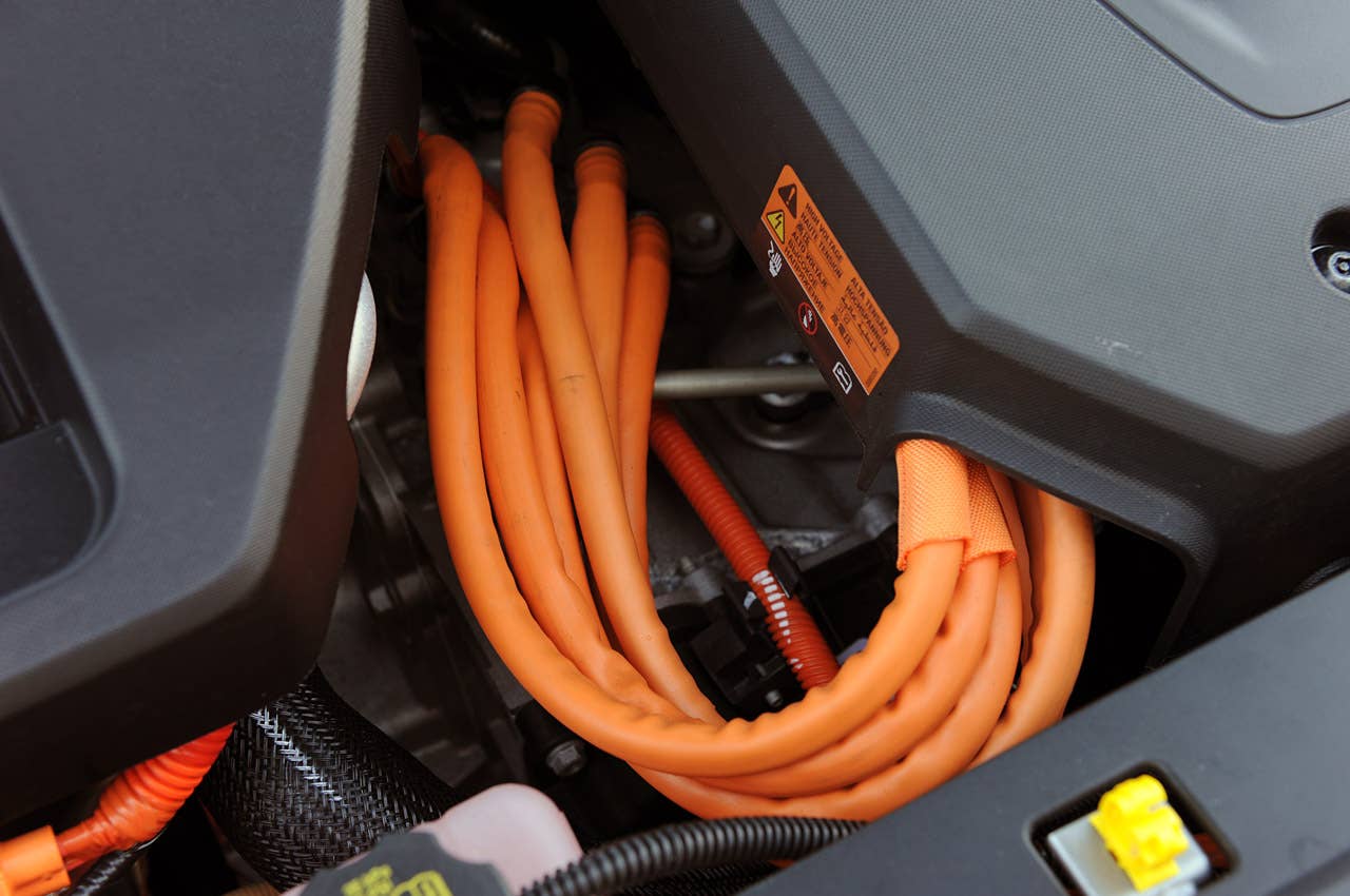 2011 Chevrolet Volt engine detail
