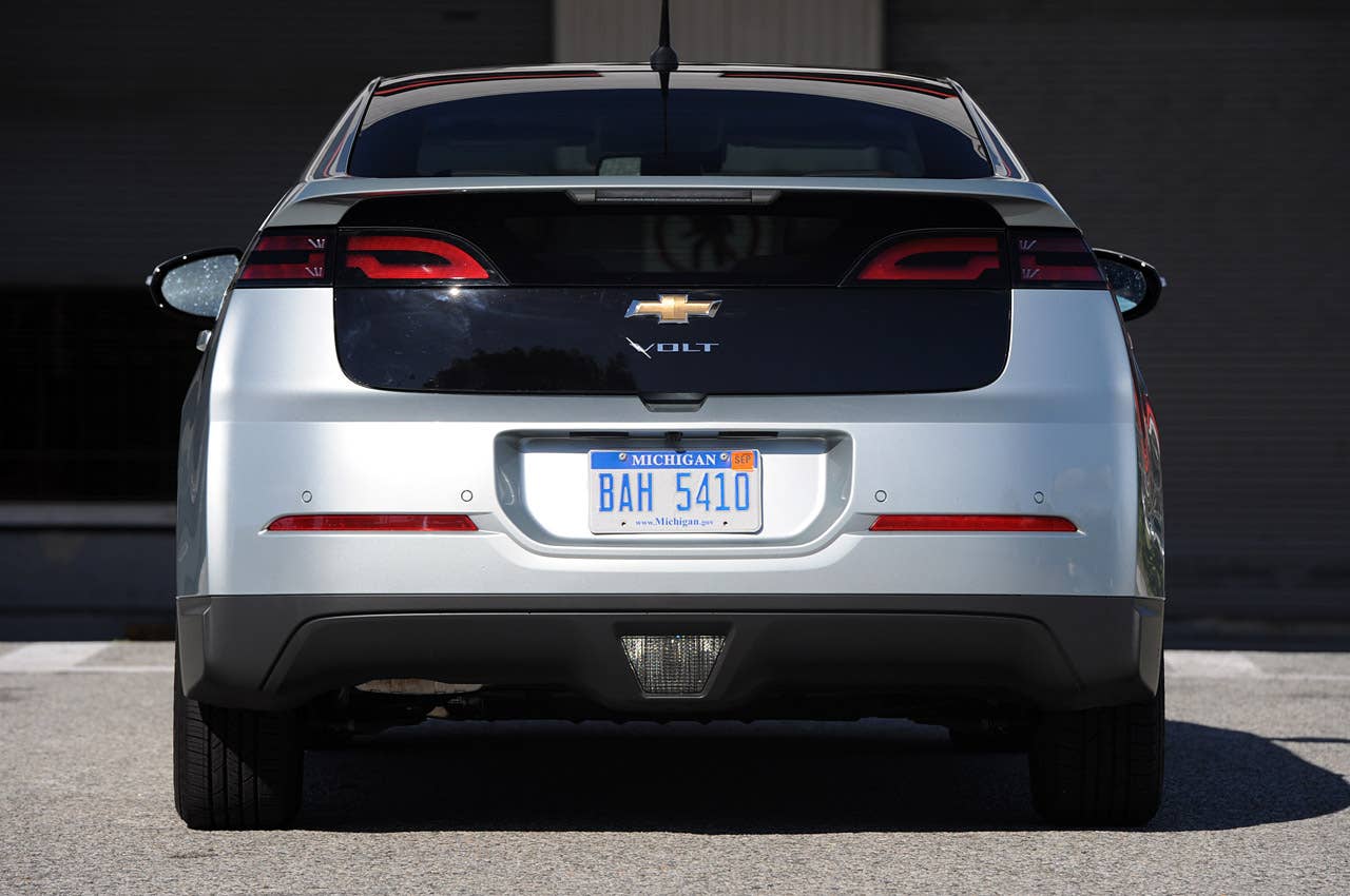 2011 Chevrolet Volt rear view