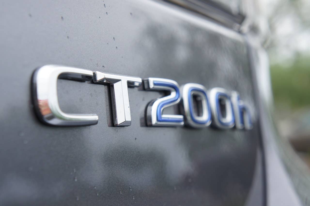 2012 Lexus CT 200h F Sport badge