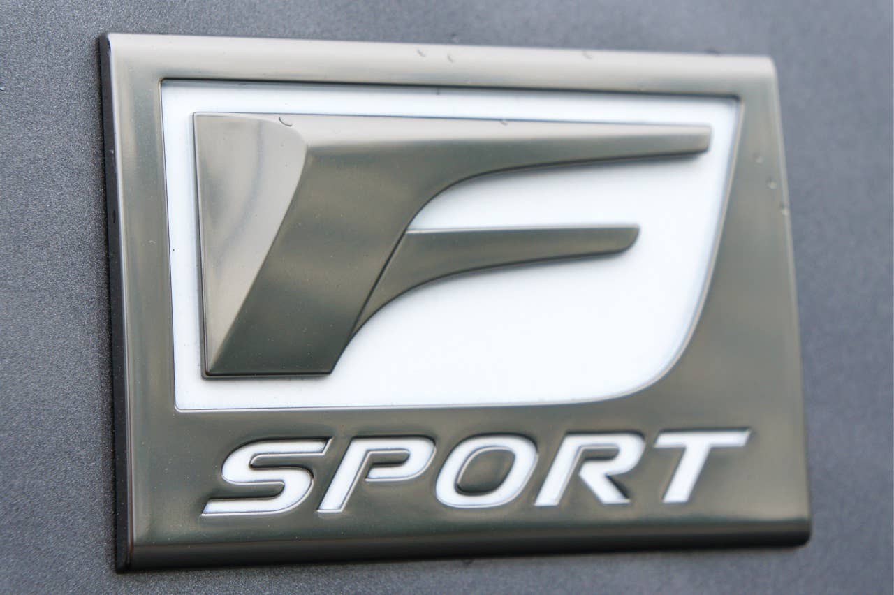 2012 Lexus CT 200h F Sport badge