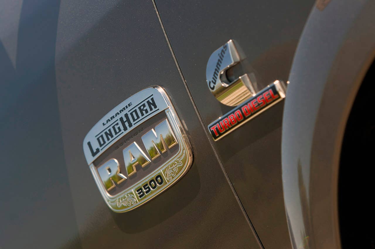 2013 Ram 3500 HD badges