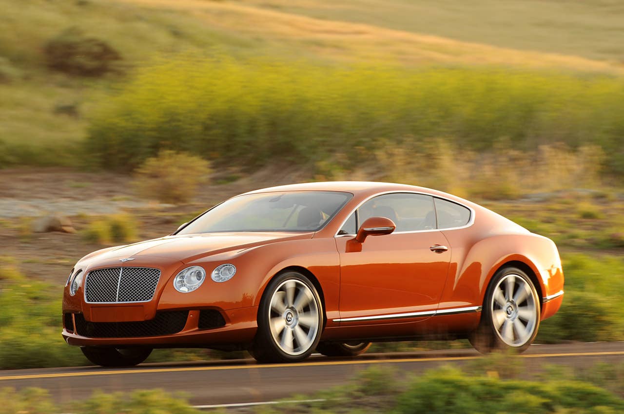 2011 Bentley Continental GT driving
