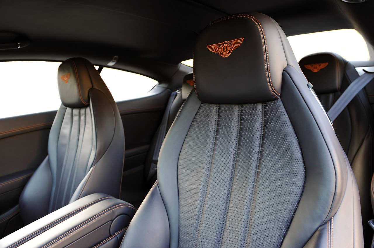 2011 Bentley Continental GT front seats
