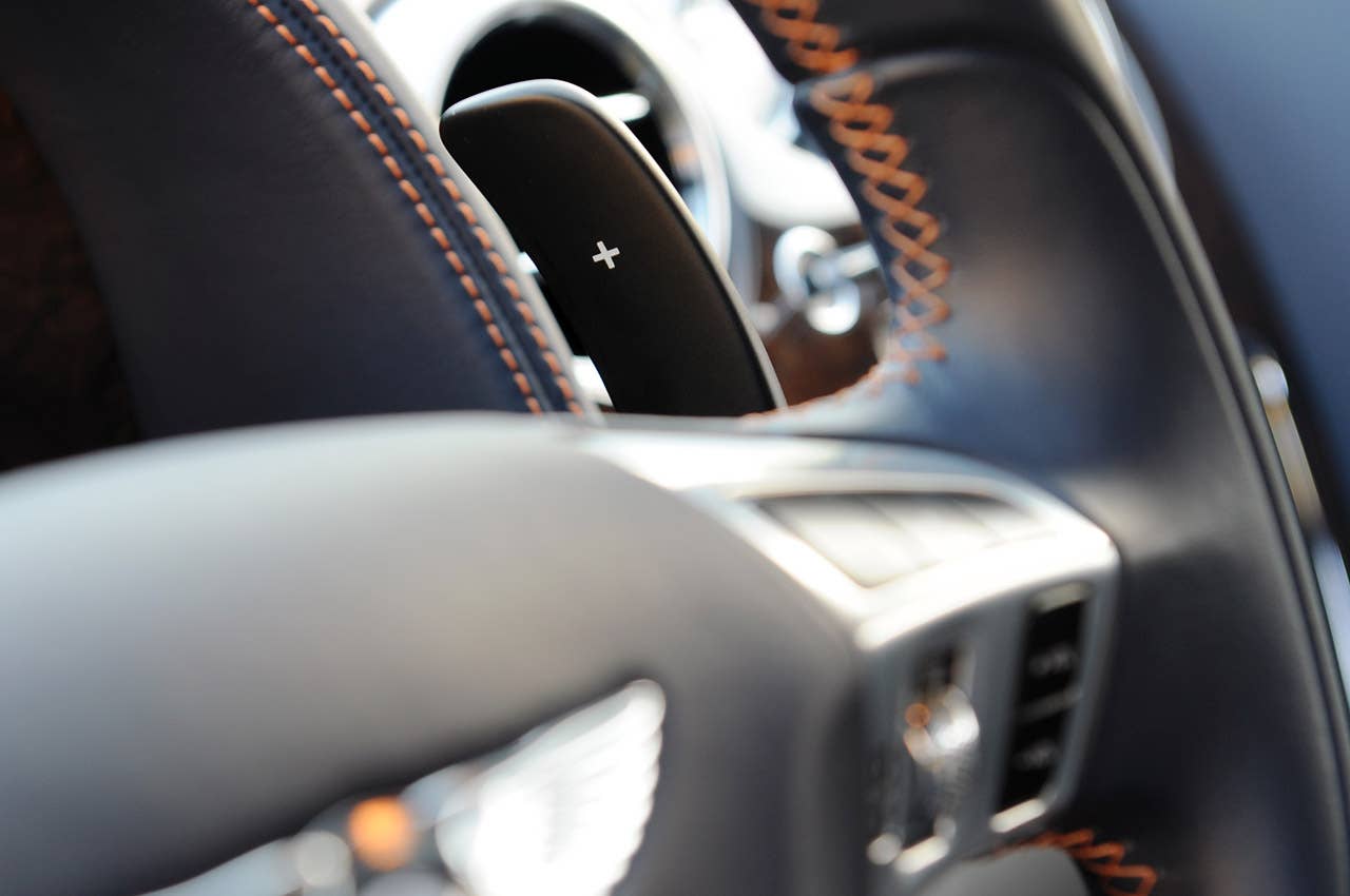 2011 Bentley Continental GT paddle shifter