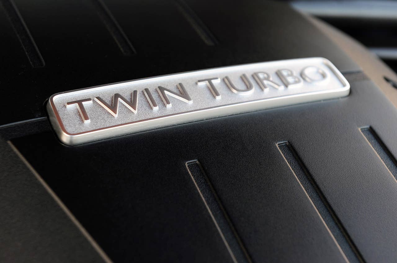 2011 Bentley Continental GT engine detail