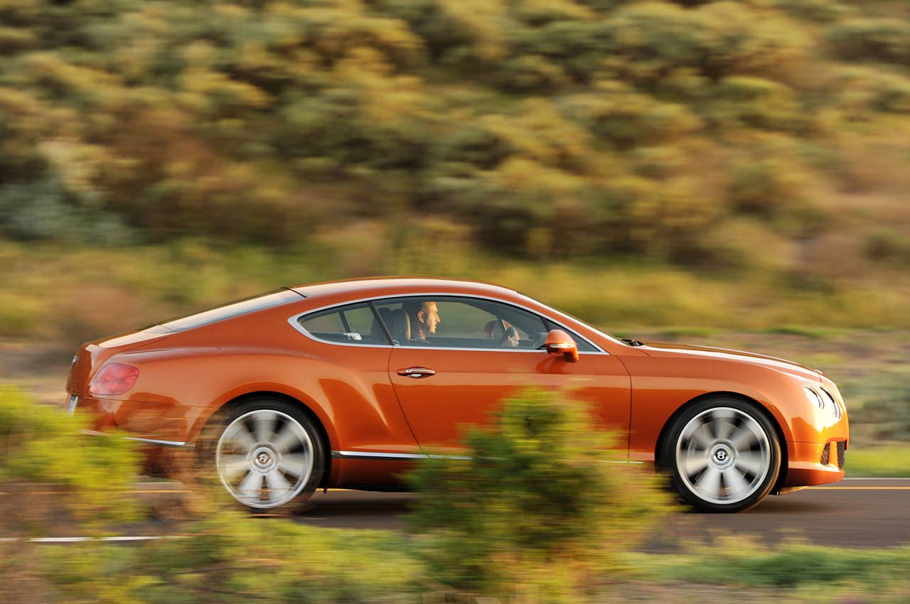 2011 Bentley Continental GT driving