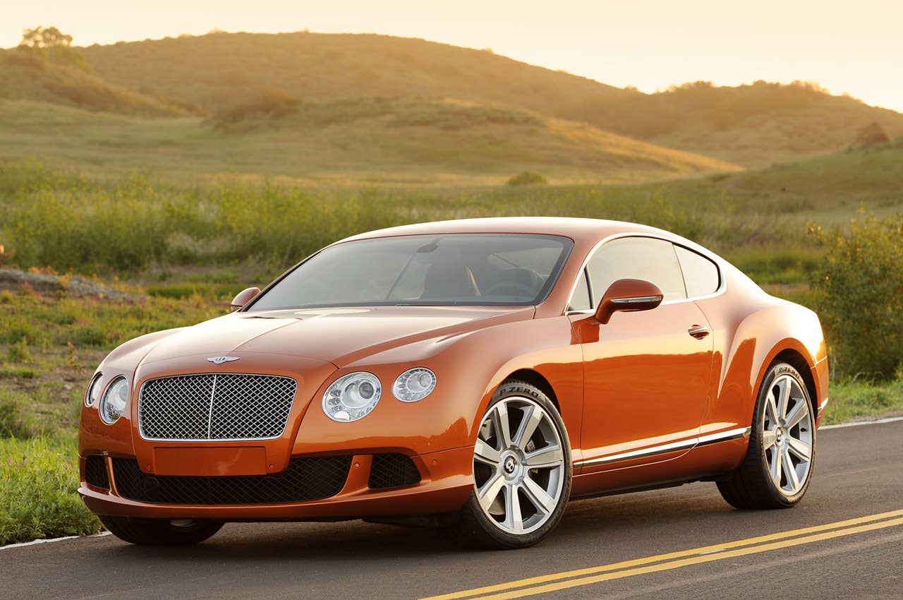 2011 Bentley Continental GT front 3/4 view