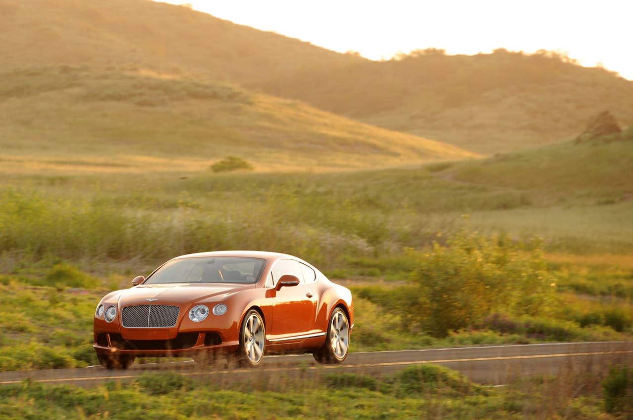 2011 Bentley Continental GT driving