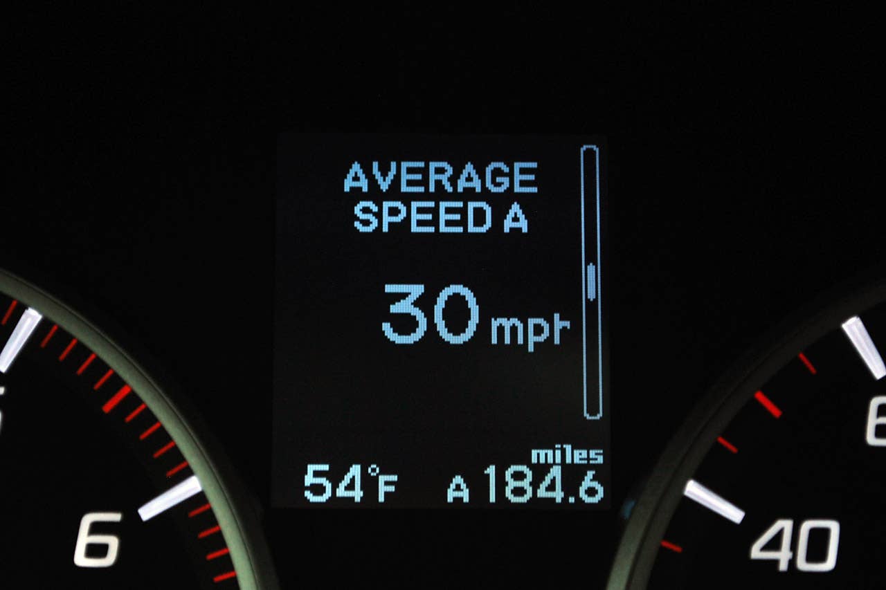 2013 Acura ILX digital display