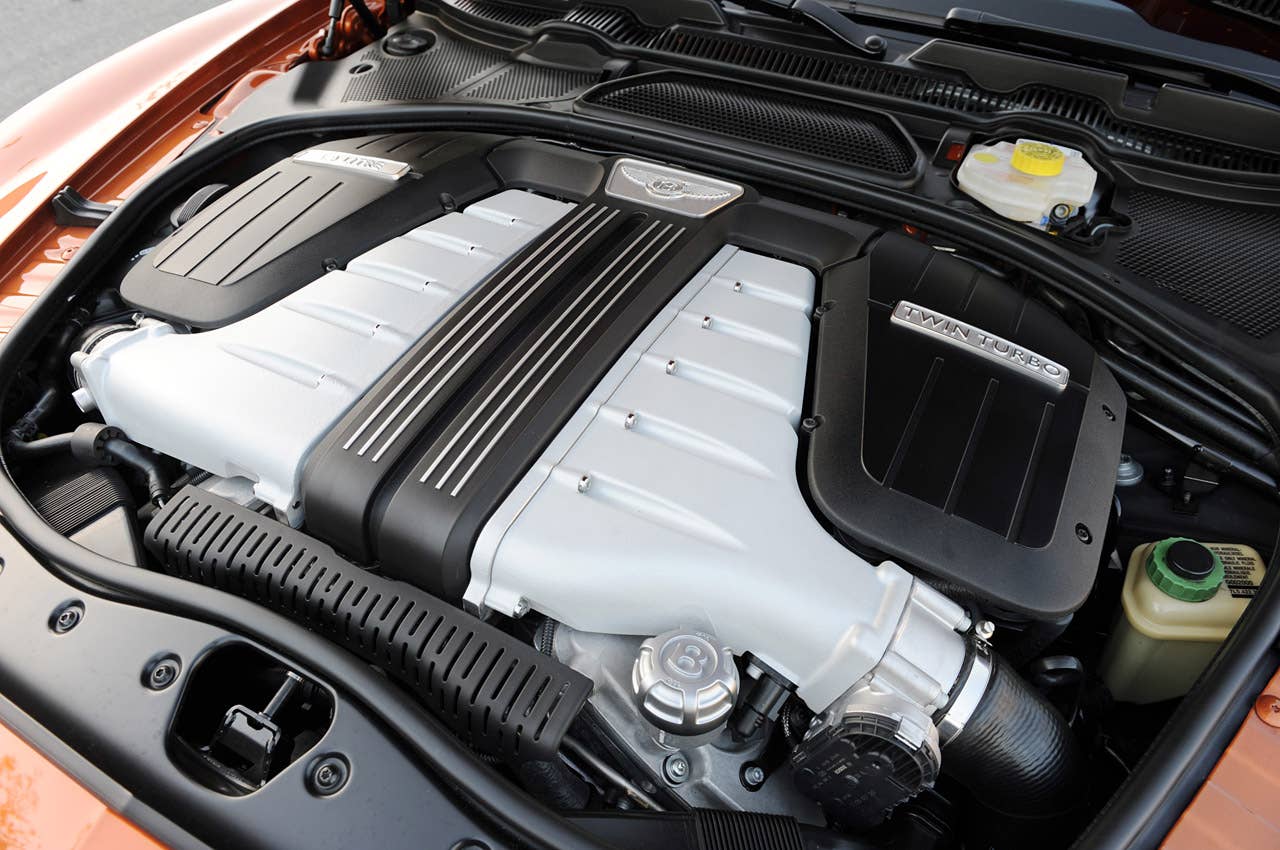 2011 Bentley Continental GT engine
