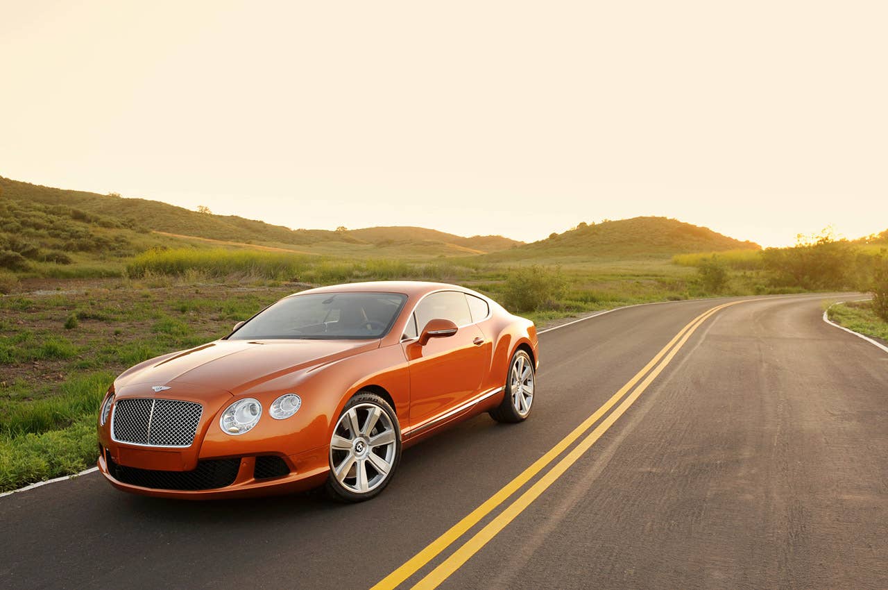 2011 Bentley Continental GT front 3/4 view