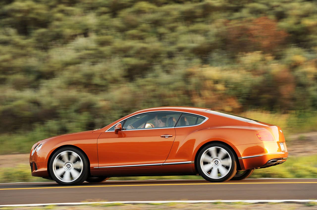 2011 Bentley Continental GT driving