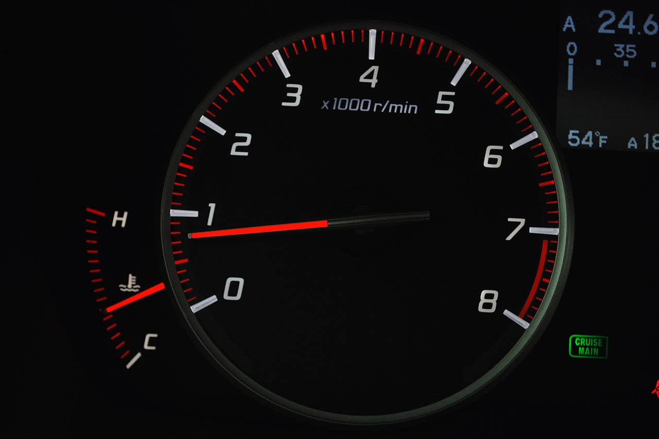 2013 Acura ILX tachometer