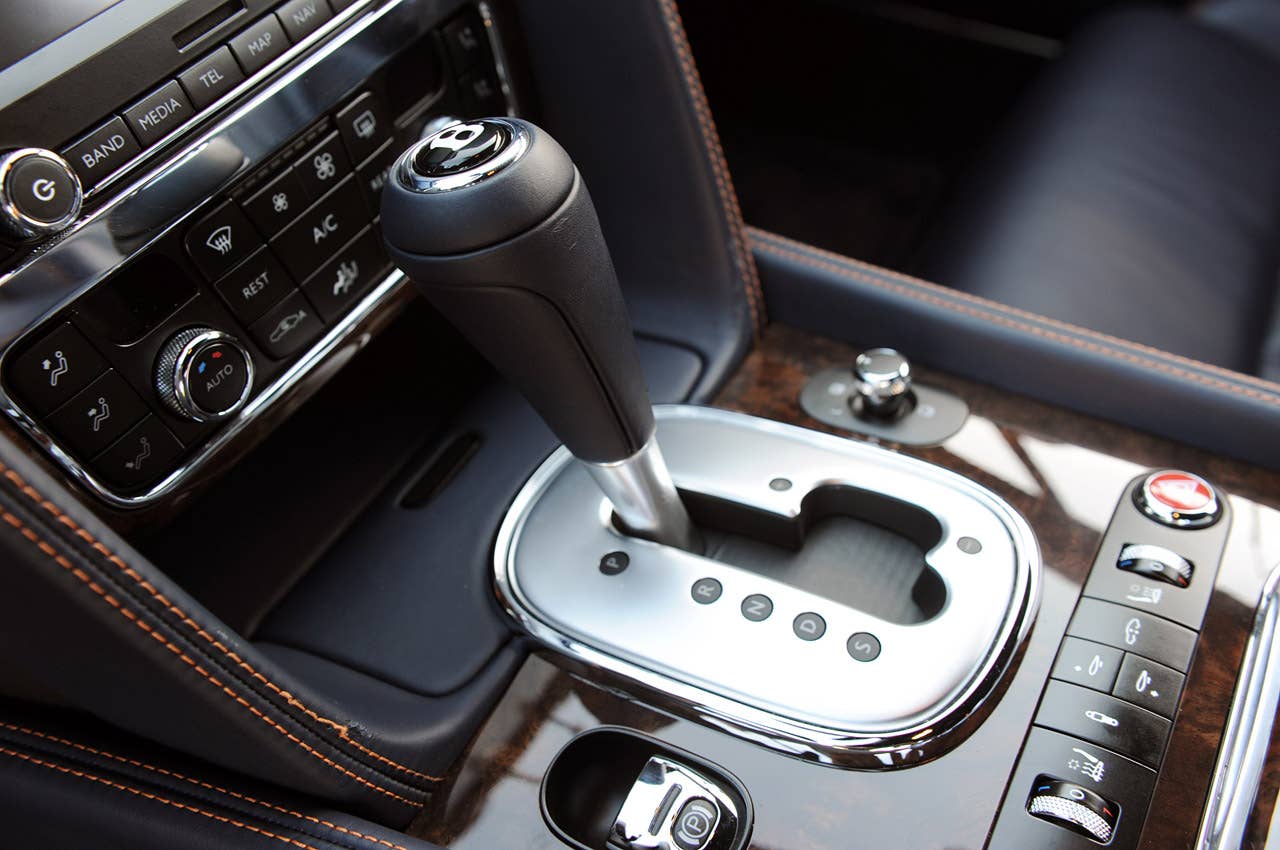 2011 Bentley Continental GT shifter