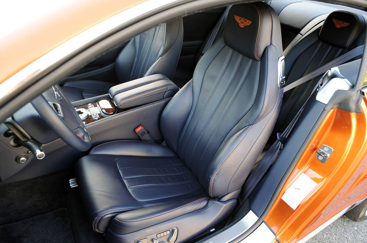 2011 Bentley Continental GT front seats