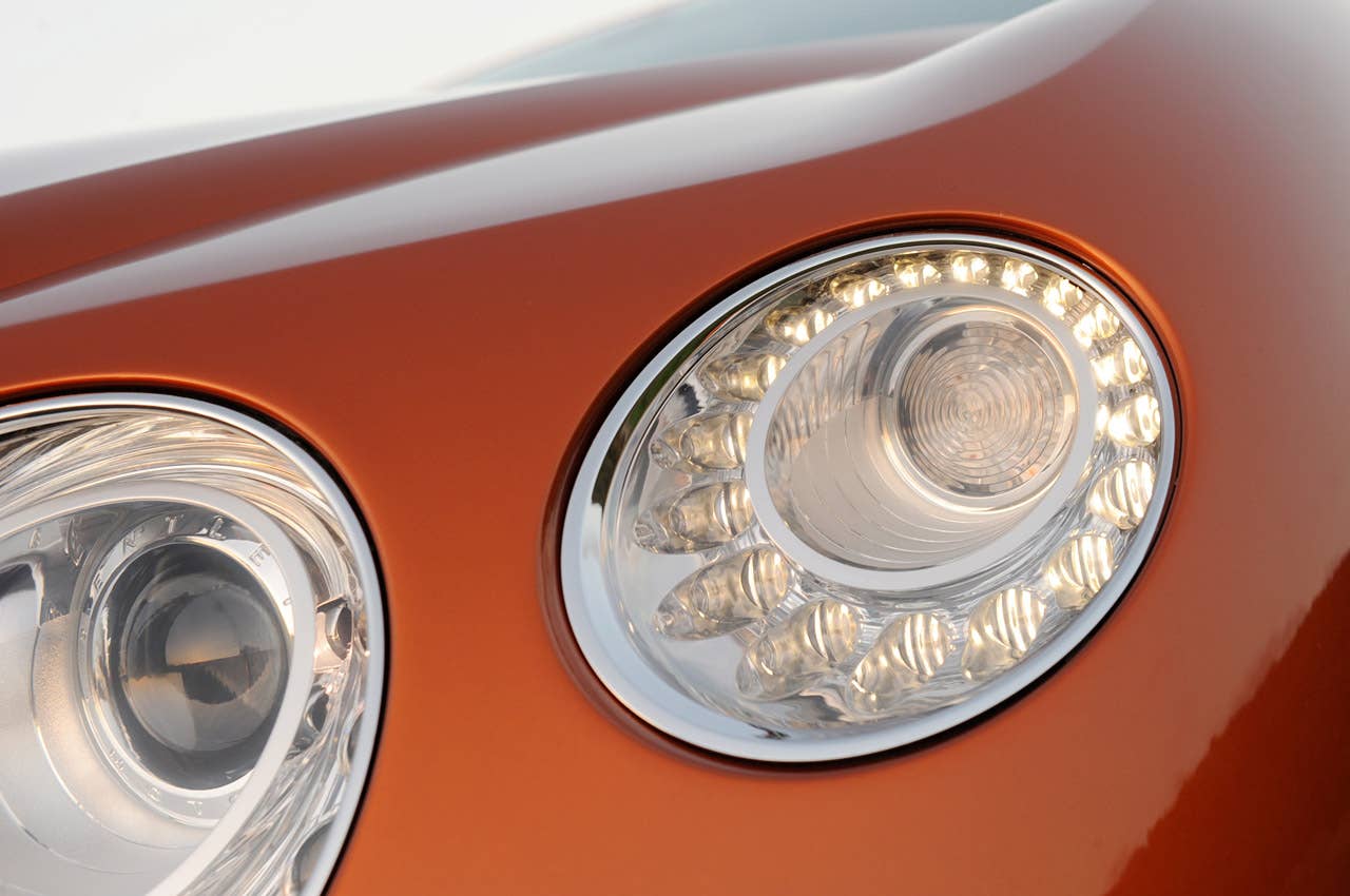 2011 Bentley Continental GT headlights