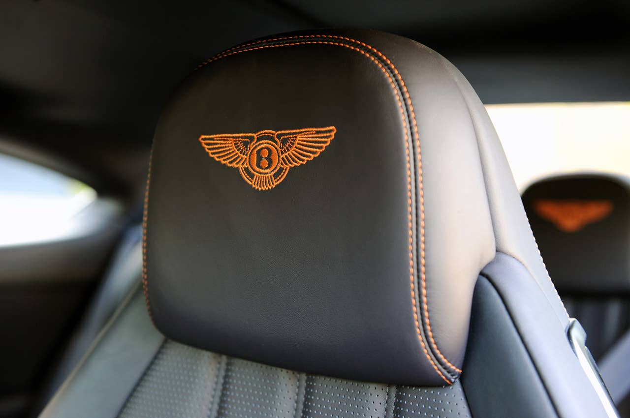 2011 Bentley Continental GT headrest