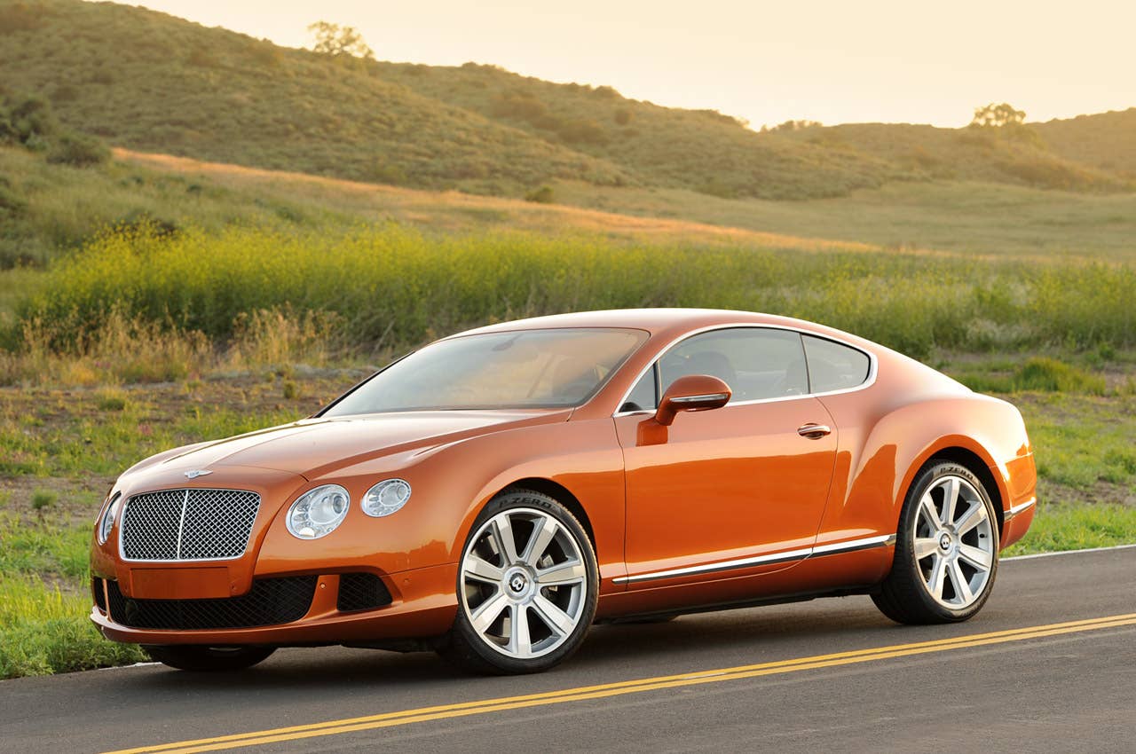 2011 Bentley Continental GT front 3/4 view