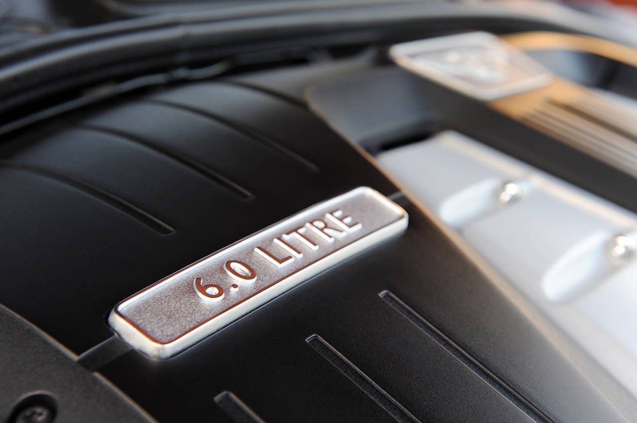 2011 Bentley Continental GT engine detail
