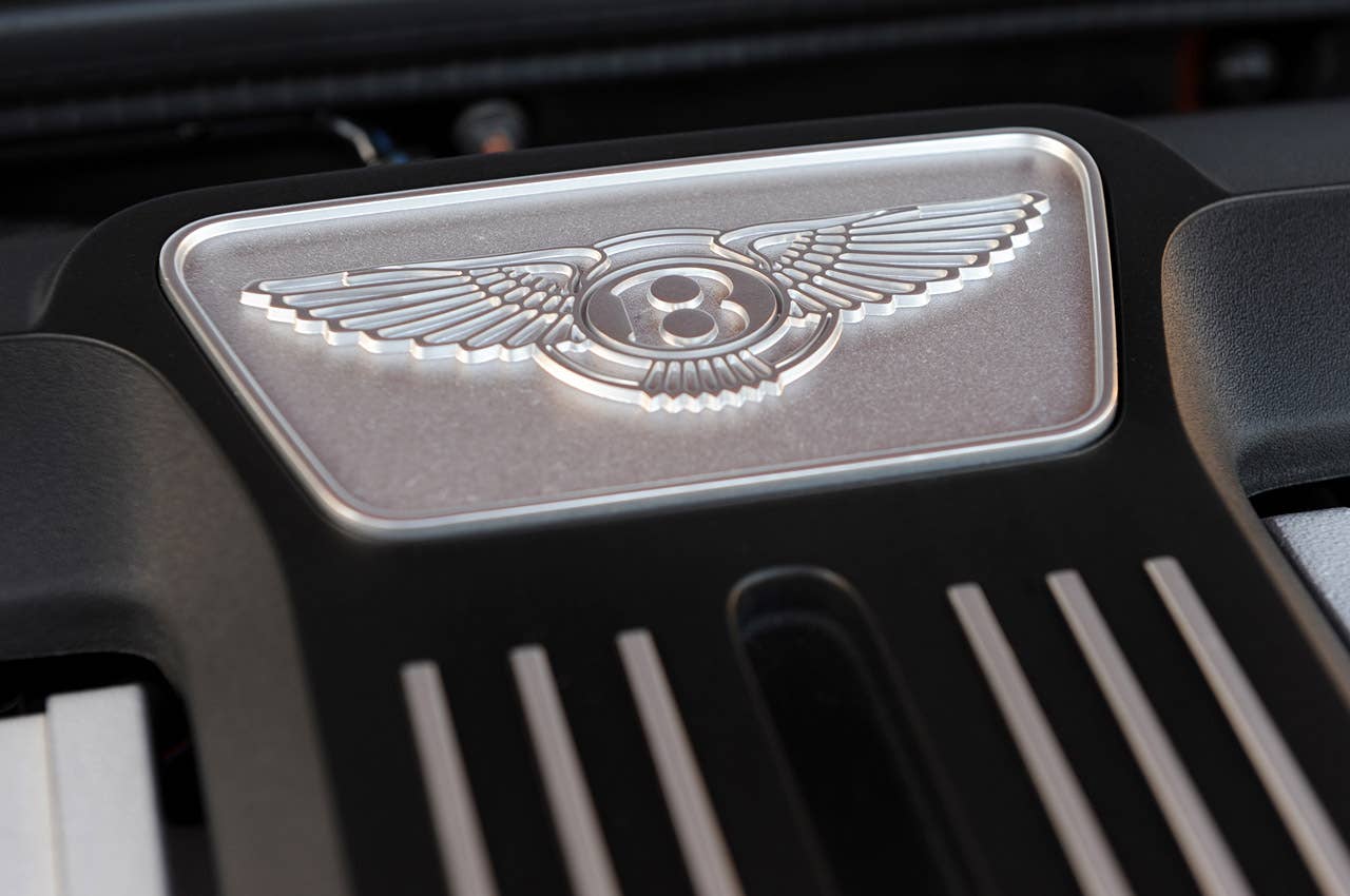 2011 Bentley Continental GT engine detail