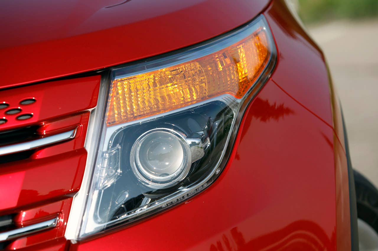 2012 Ford Explorer EcoBoost headlight
