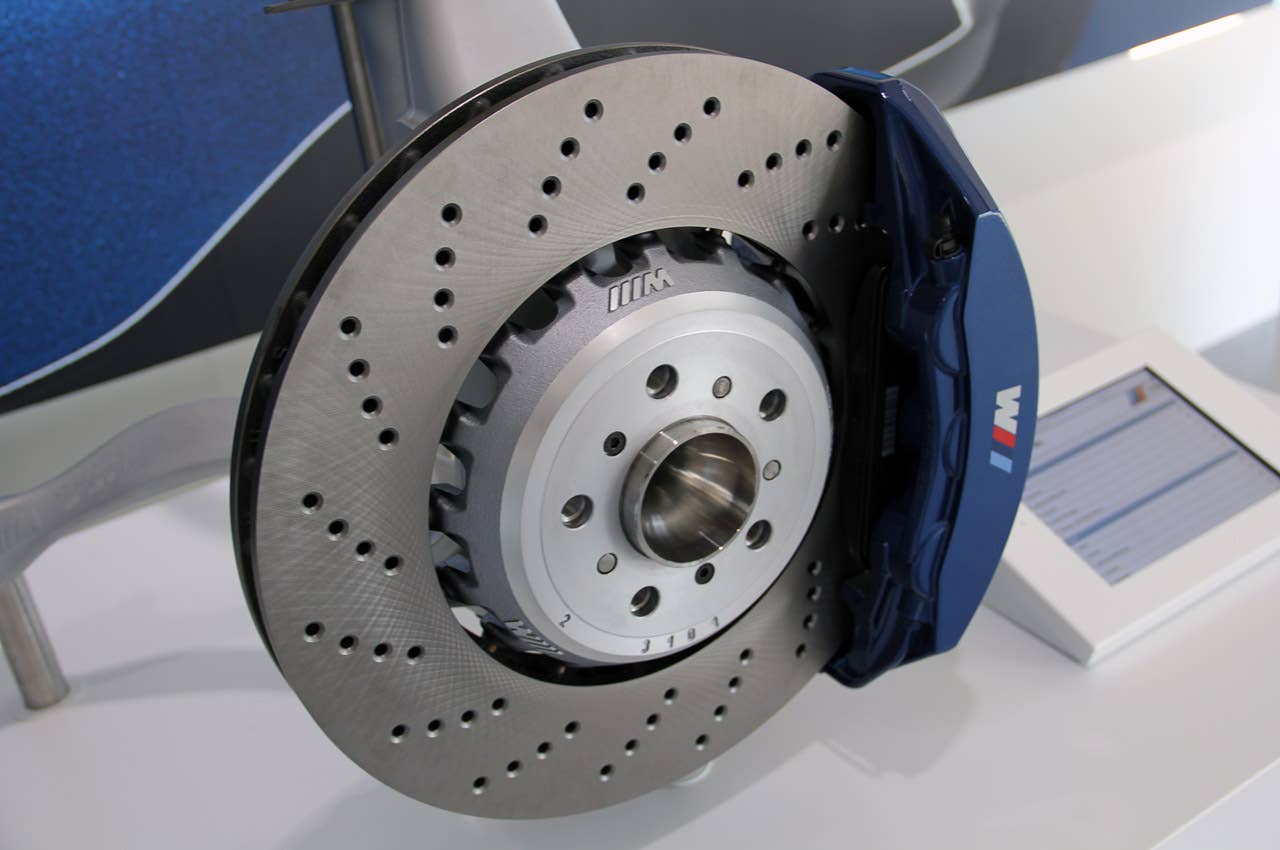 2012 BMW M5 front brakes
