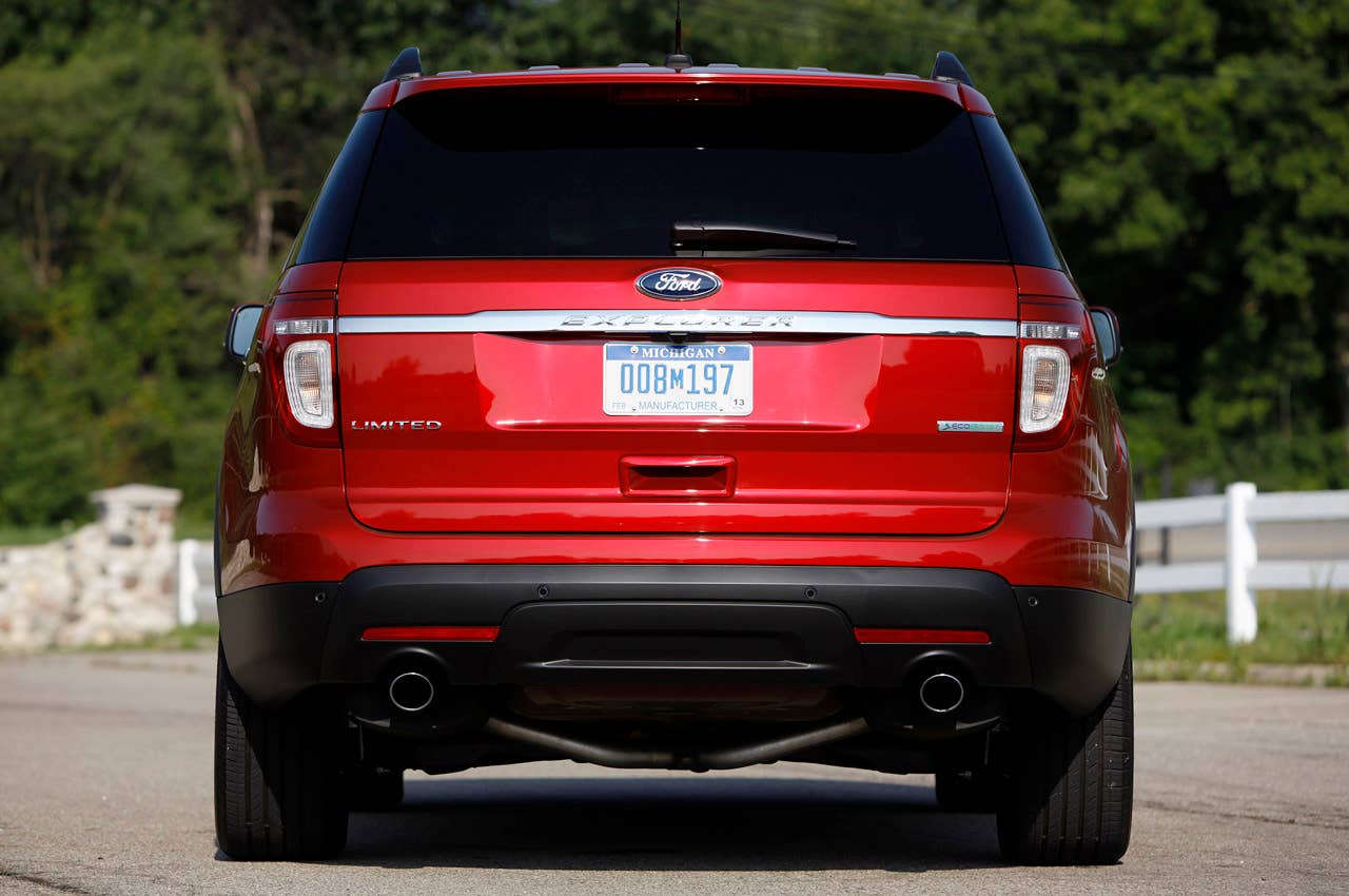 2012 Ford Explorer EcoBoost rear view