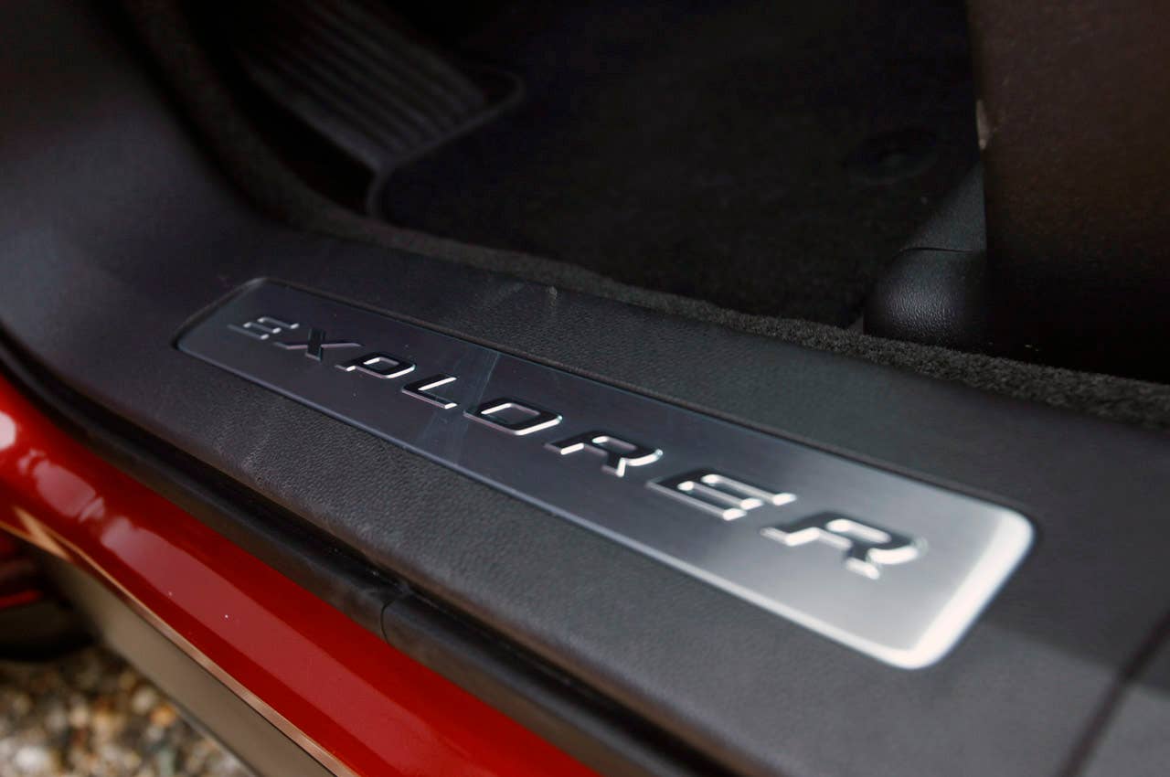 2012 Ford Explorer EcoBoost sill plate