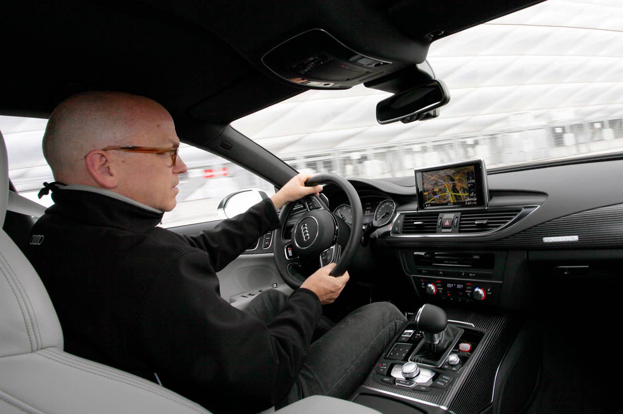 2013 Audi S7 interior