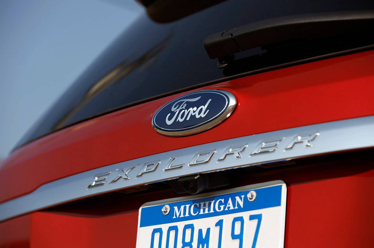 2012 Ford Explorer EcoBoost chrome trim