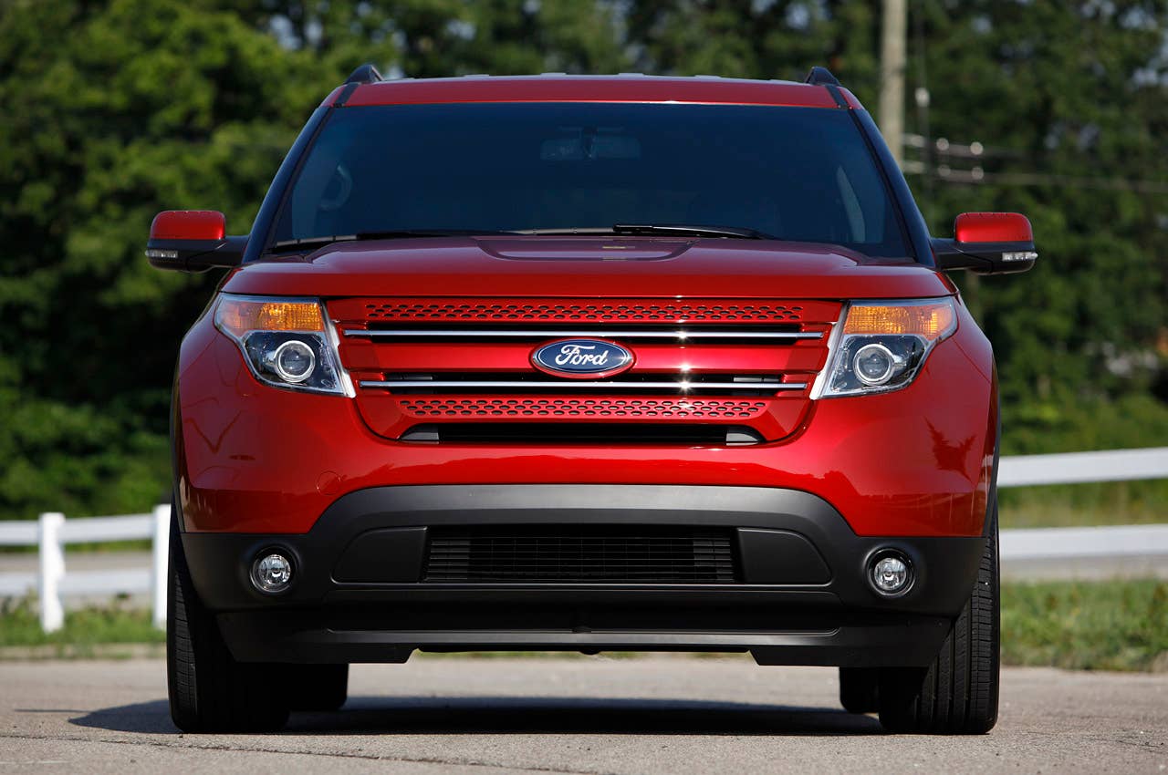 2012 Ford Explorer EcoBoost front view
