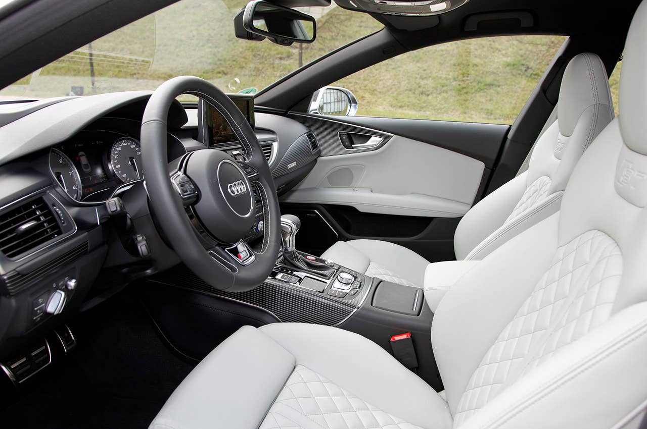 2013 Audi S7 interior