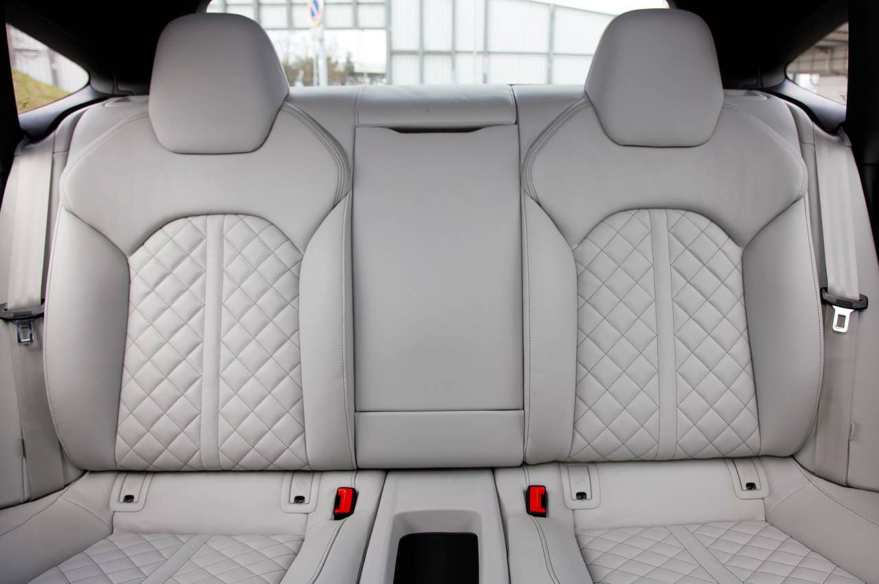2013 Audi S7 rear seats