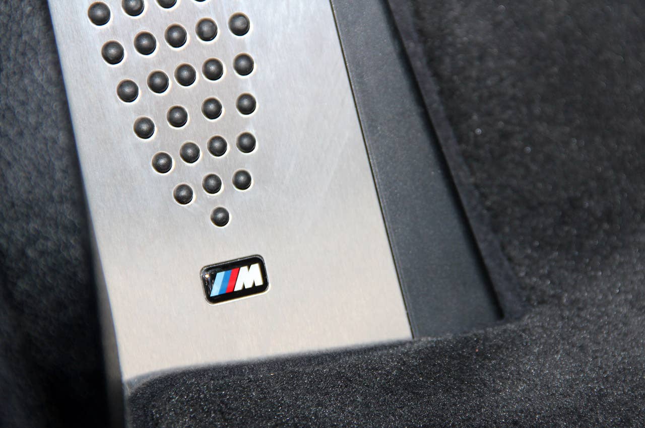 2012 BMW M5 pedal