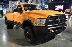 Ram Dually Work Truck at SEMA