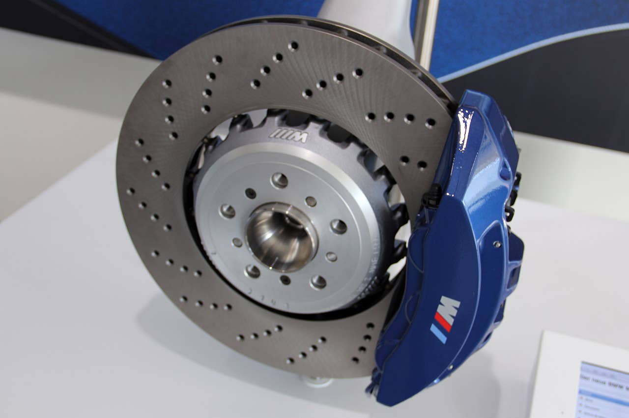 2012 BMW M5 front brakes
