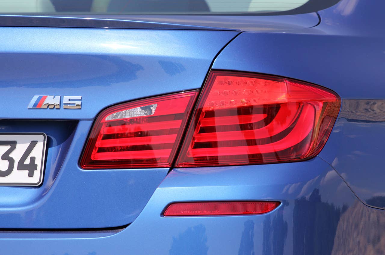 2012 BMW M5 taillight