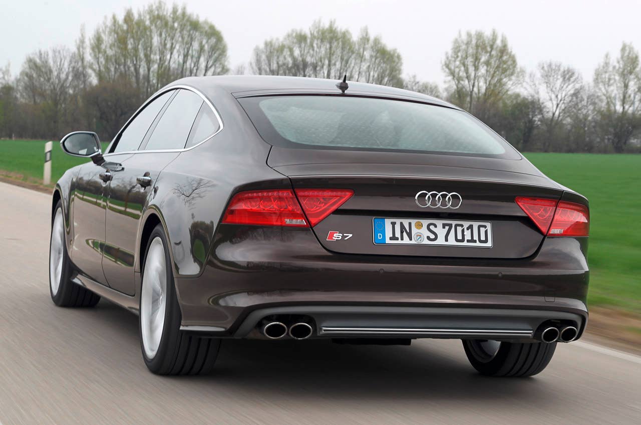 2013 Audi S7 driving