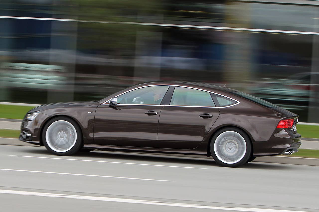 2013 Audi S7 driving
