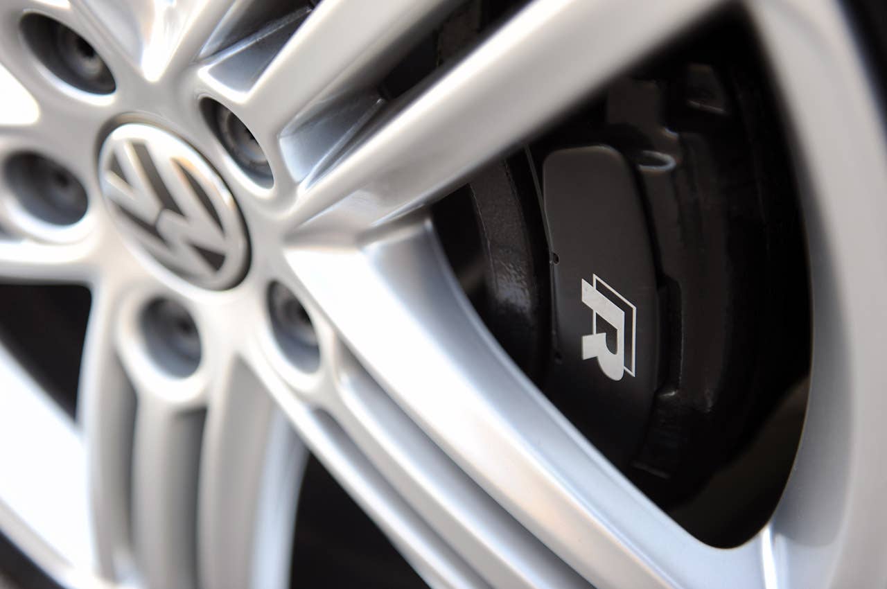 2012 Volkswagen Golf R brake caliper