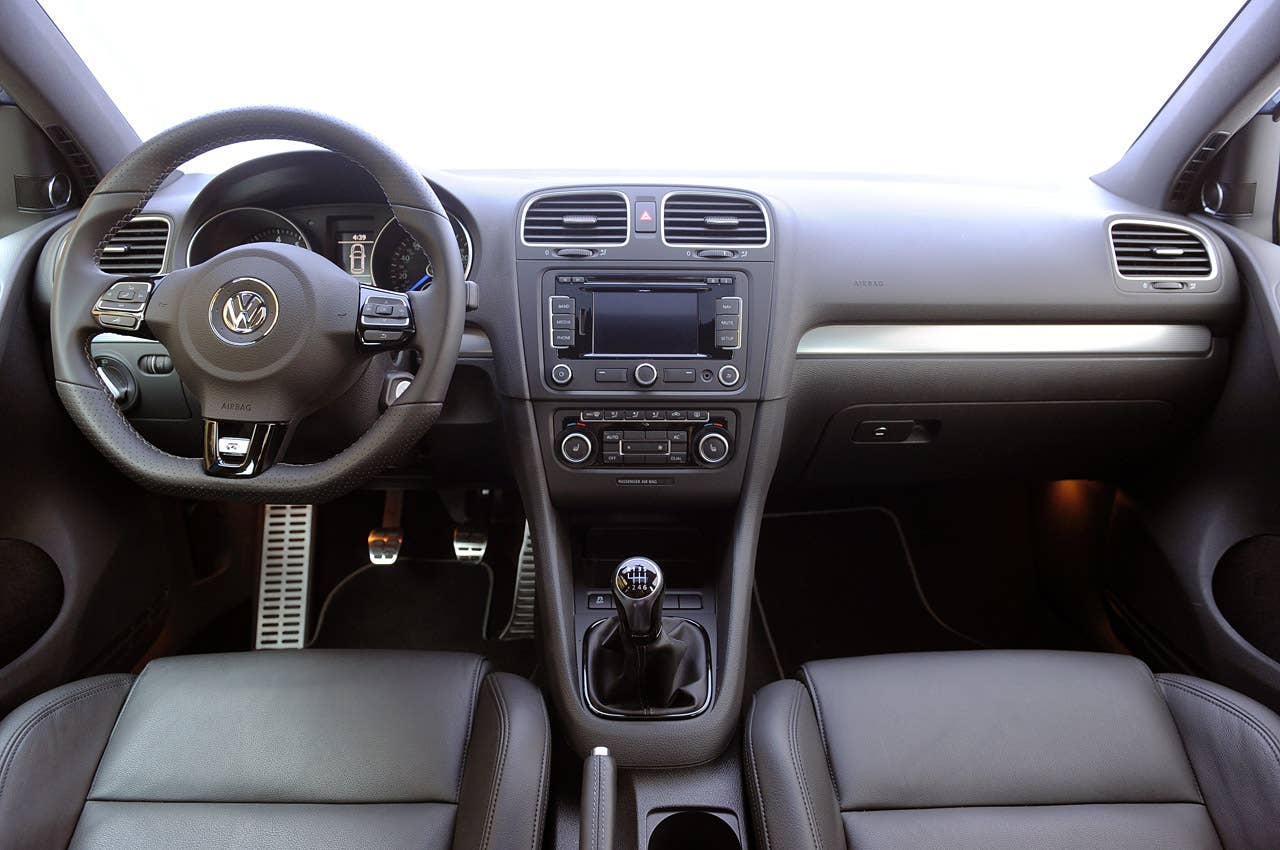 2012 Volkswagen Golf R interior