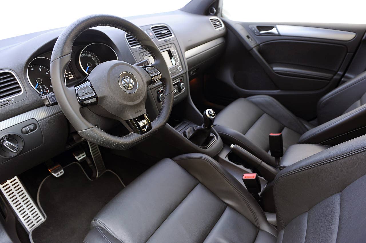 2012 Volkswagen Golf R interior