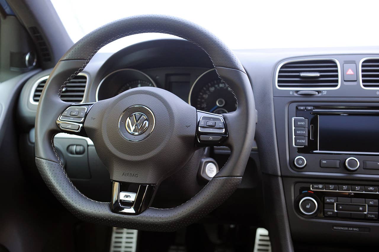 2012 Volkswagen Golf R interior