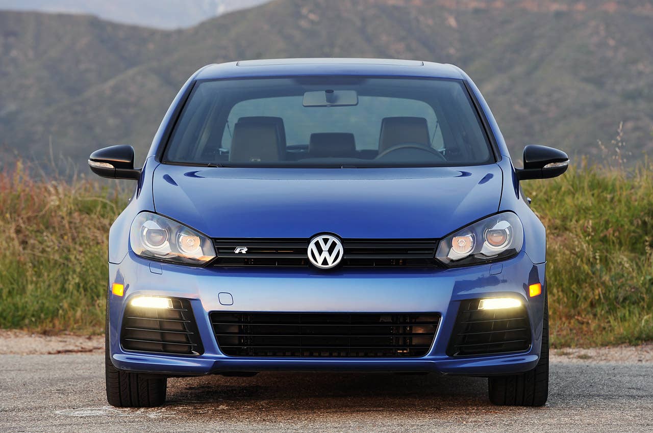 2012 Volkswagen Golf R front view