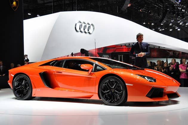 Lamborghini Aventador at Geneva