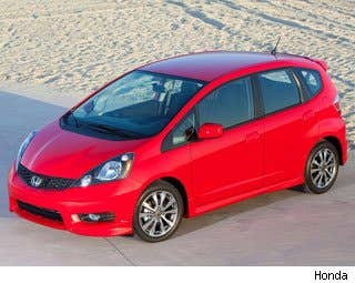 MSRP: $15,425 - $17,160 Invoice: $15,023 - $16,704 Fuel Economy: 27 mpg city, 33 mpg highway  TheHonda Fit is a favorite vehicle of car shoppers and critics alike. Although it's small, the interior is remarkably roomy and the cargo space gives it a surprising amount of versatility. A family of four can easily be comfortable in the Fit.  Research the Honda Fit Honda Fit Photos & Information Honda Fit Best Deals Honda Fit Local Dealer Price Quote