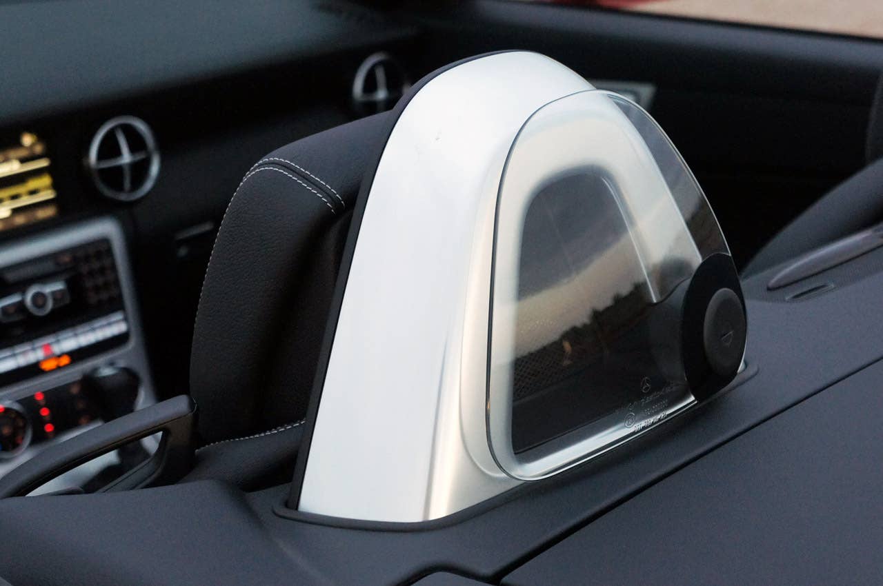 2012 Mercedes-Benz SLK350 roll hoop