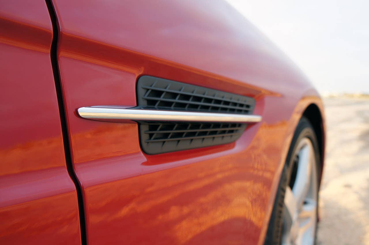 2012 Mercedes-Benz SLK350 side vent