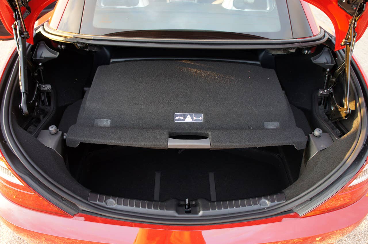 2012 Mercedes-Benz SLK350 trunk